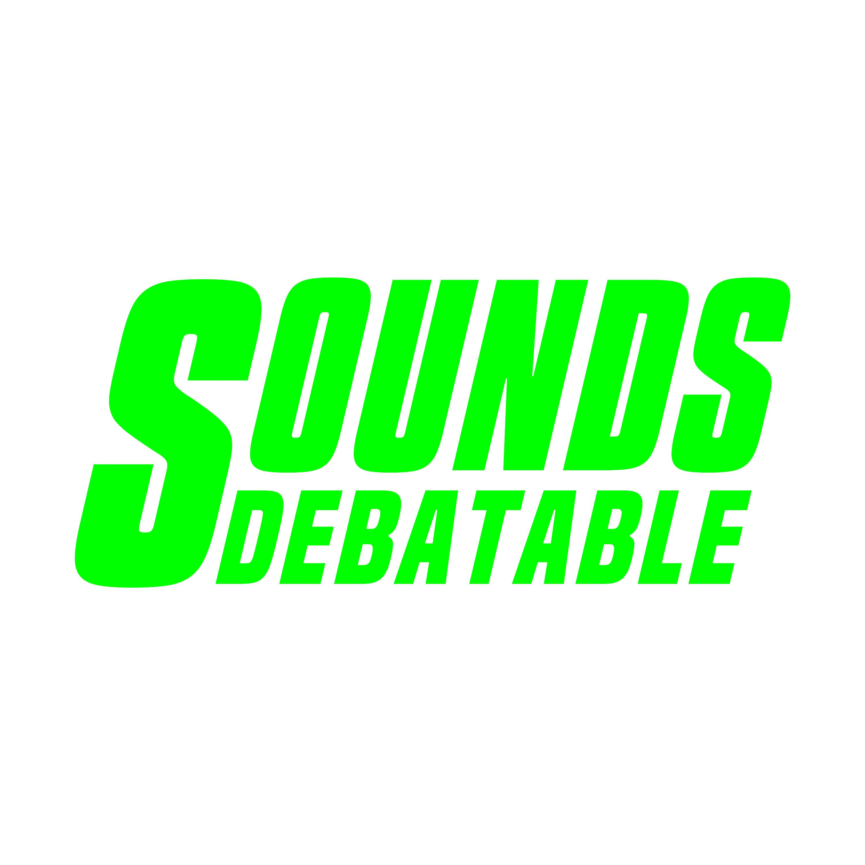 Sounds Debatable - Curation of Podcast Excellence logo